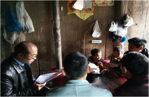 公司到帮扶村开展脱贫攻坚春季攻势蹲点调研回访工作