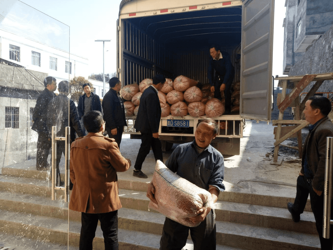 公司大力支持沿河县黄土镇发展珍珠花生种植产业