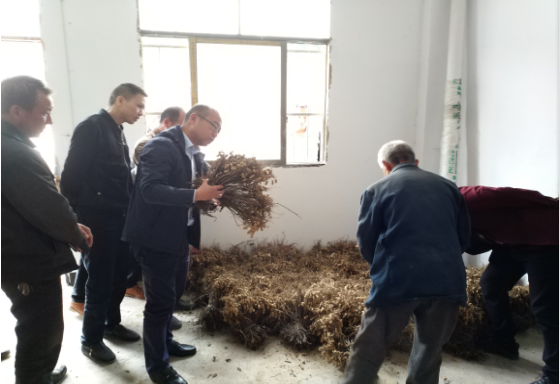 市城投集团董事长张凯、副总经理王健深入帮扶村开展党的十九大精神宣讲