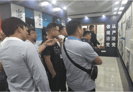 能投公司党支部组织开展党风廉政教育活动