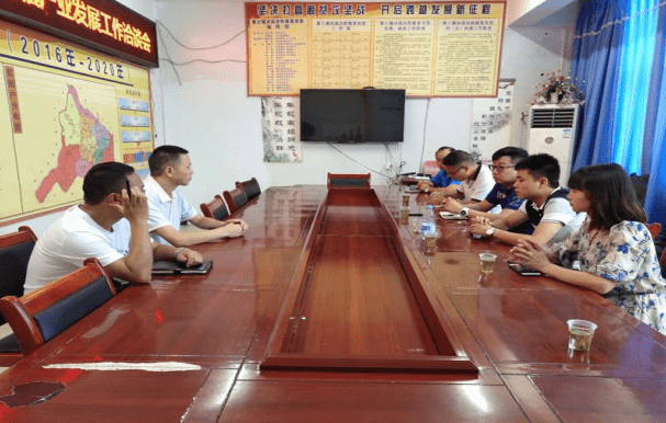 集团公司领导深入帮扶村指导精准扶贫工作