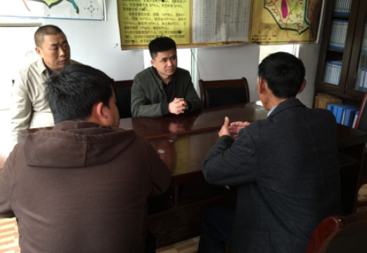 市城投集团公司到帮扶村开展脱贫攻坚调研工作