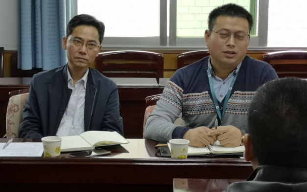 市能投公司与铜仁市超脑大数据公司举行企业OA系统合作交流会