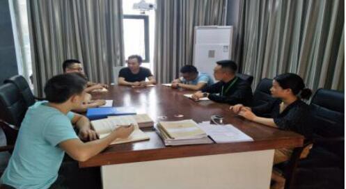 市能投公司到德江燃气公司党支部指导标准化规范化工作创建情况