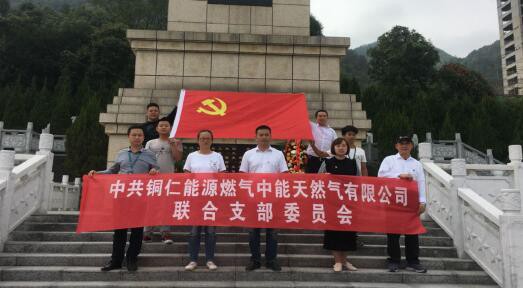 铜仁能源联合党支部开展“我和我的祖国.不忘初心牢记使命”主体教育党日活动