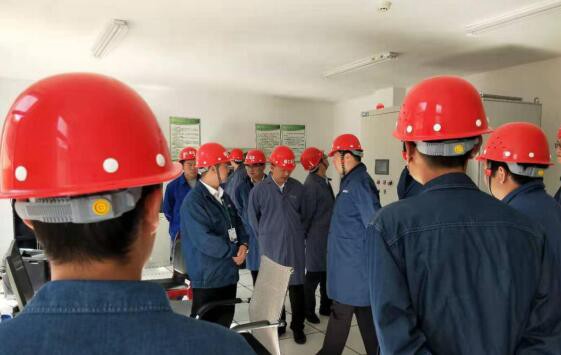 郭瑞民副省长一行莅临市能投公司大兴综合储配站调研燃气建设工作
