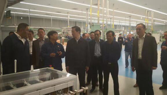 郭瑞民副省长一行莅临市能投公司大兴综合储配站调研燃气建设工作