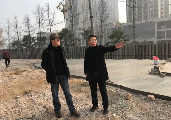 铜仁市能源投资有限公司刘静同志一行前往项目建设现场查看相关建设及整改情况