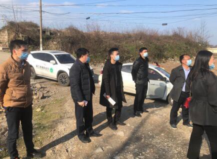 市能投公司前往各项目规划用地选址点现场查看