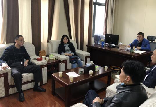 铜仁市能源投资有限公司刘静前往石化能源有限公司进行座谈