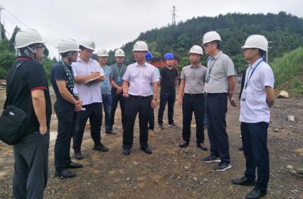 市城投集团公司党委书记、董事长蔡江调研德江能源燃气公司党的建设、党风廉政、意识形态及项目建设工作