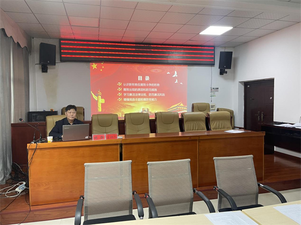 铜仁城交集团能投公司党支部书记上廉政专题党课